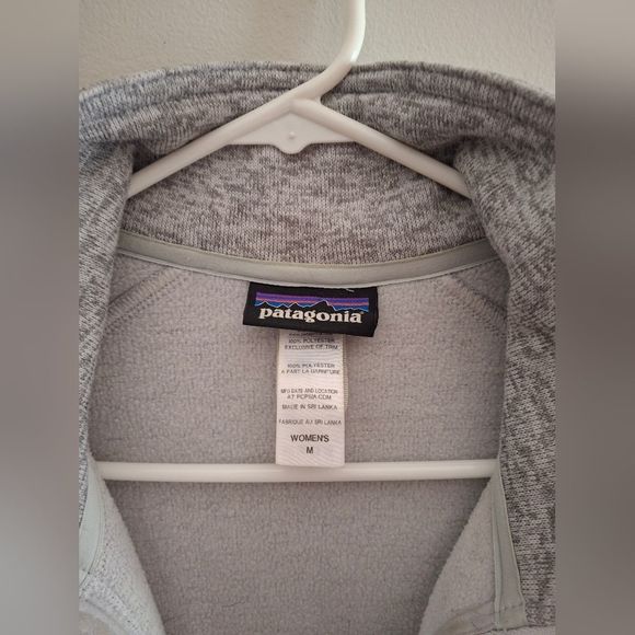 Patagonia Better Jacket Womens Size M Sweater Knit Fleece Gray - Picture 4 of 5